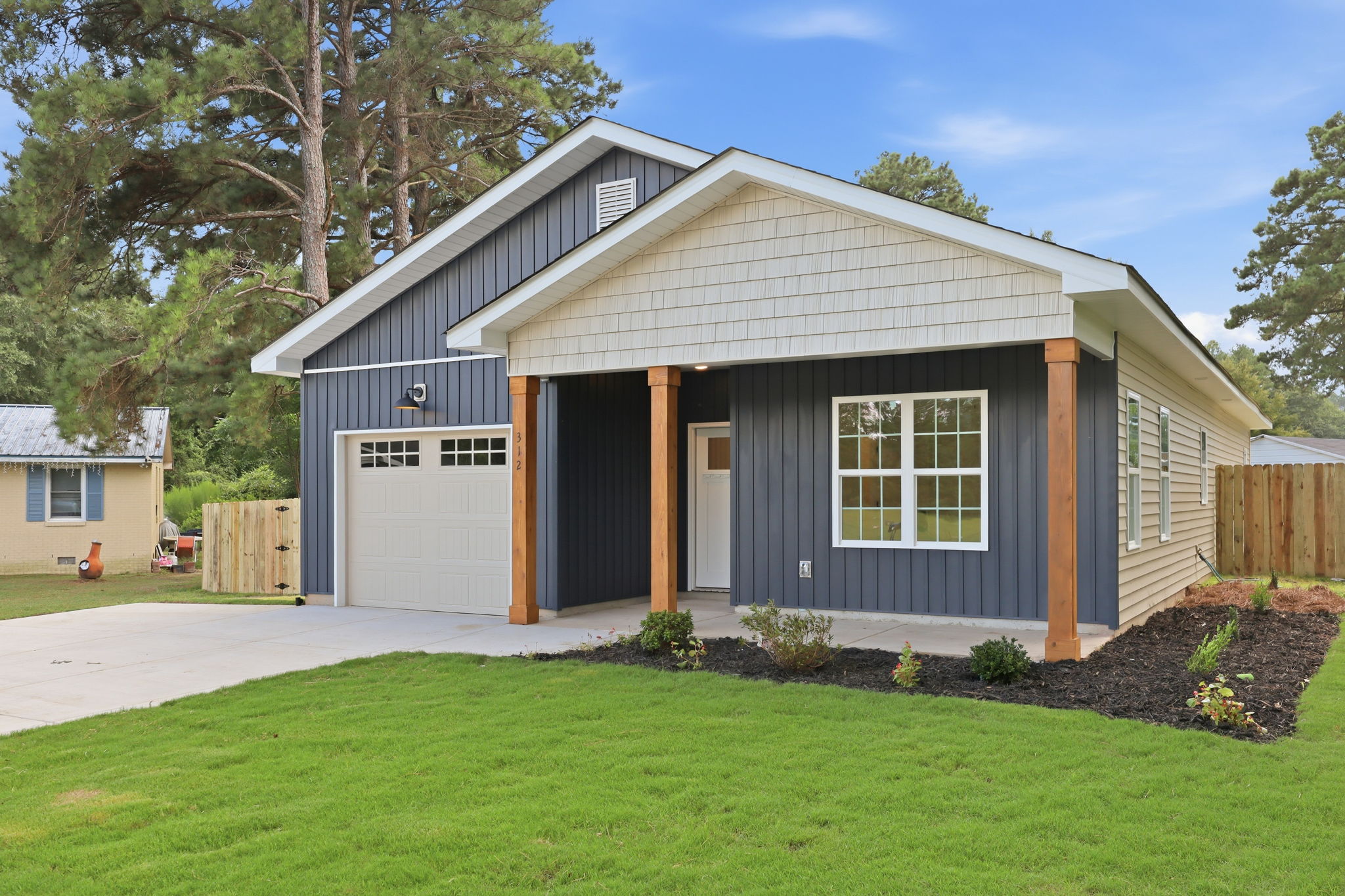 Covered Front Porch at The Eliora by Covenant Construction Group