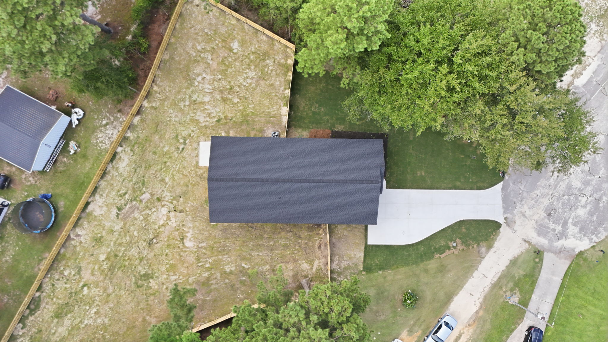 Aerial Roofline at The Eliora by Covenant Construction Group