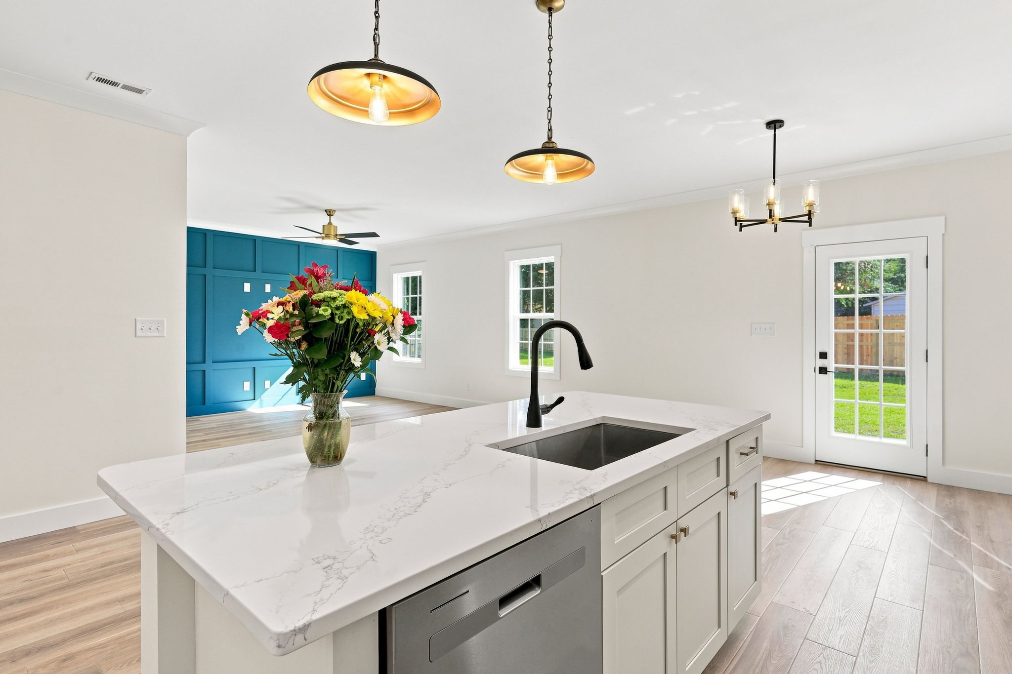 Island Sink & Storage at The Eliora by Covenant Construction Group