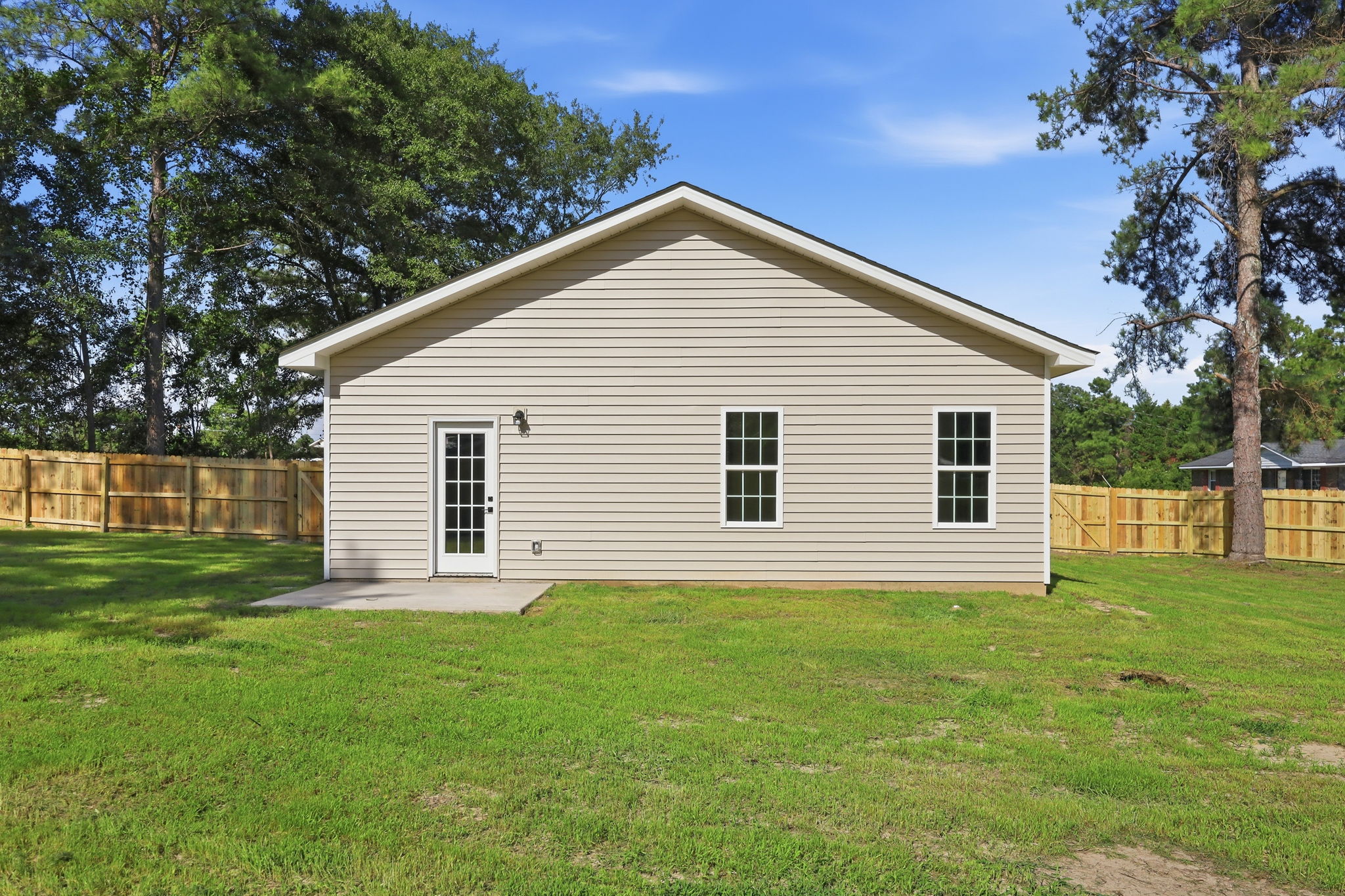 Simple Rear Elevation at The Eliora by Covenant Construction Group