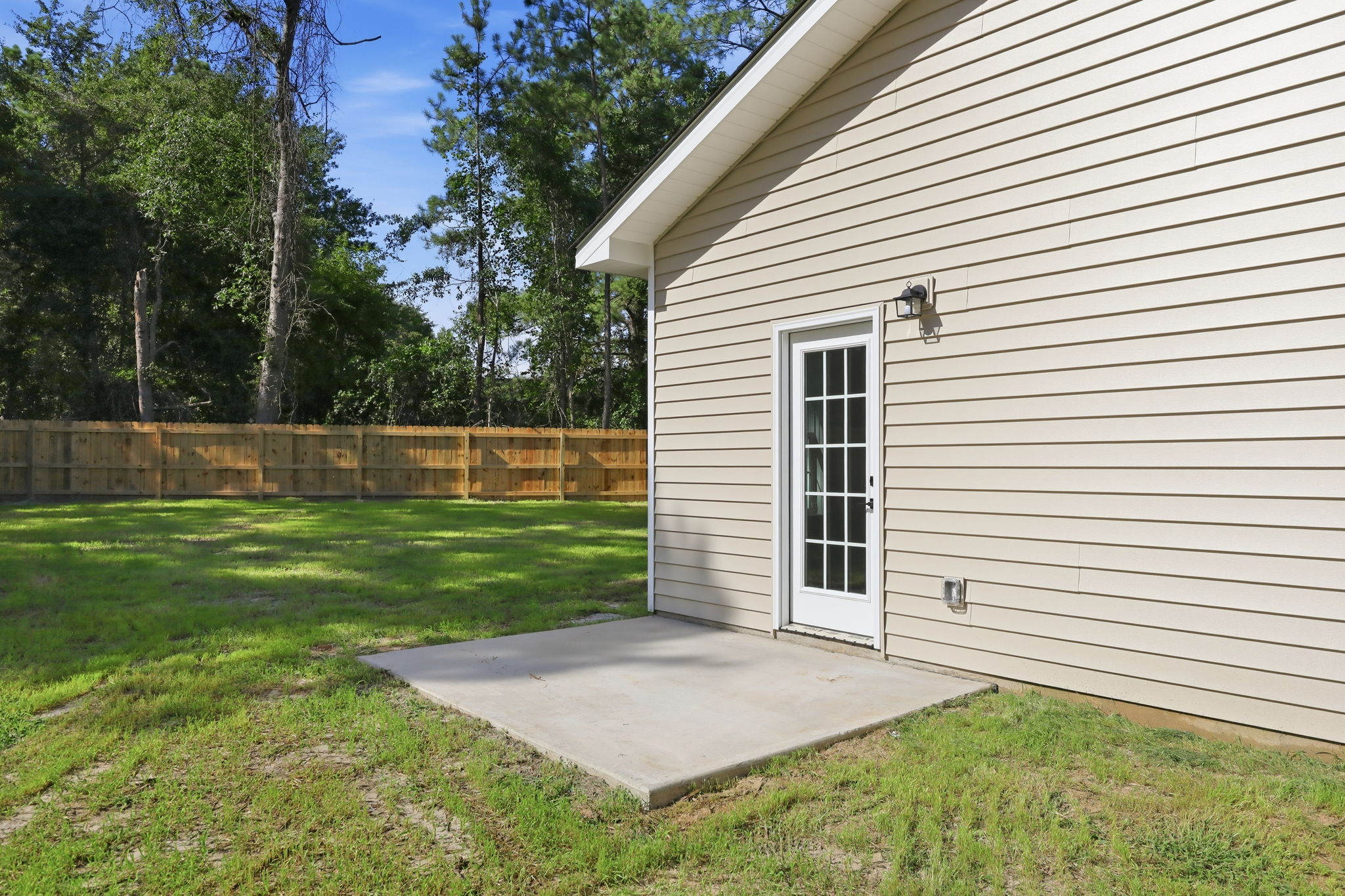 Back Patio at The Eliora by Covenant Construction Group