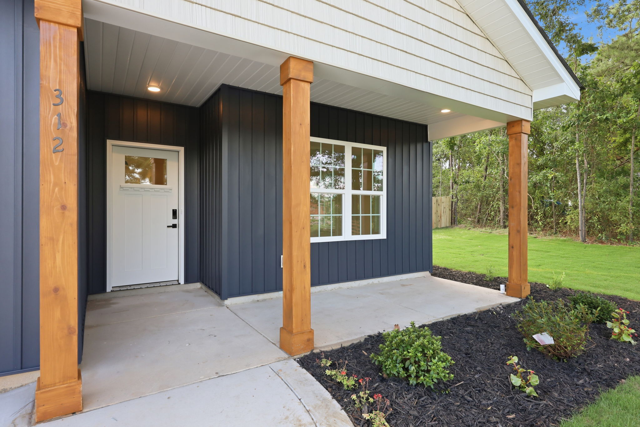 Natural Timber Details at The Eliora by Covenant Construction Group