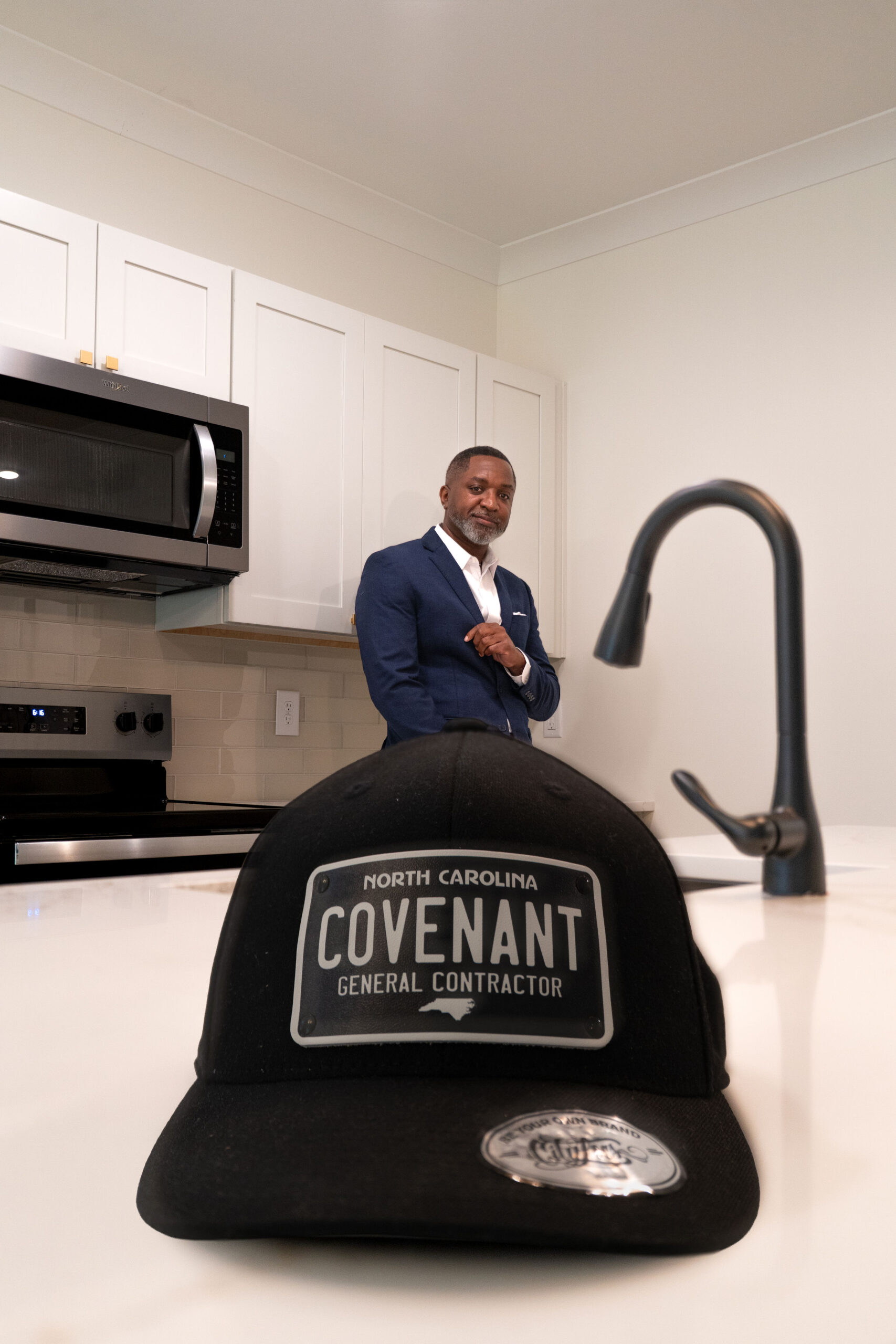 Seth Smallwood, builder and owner of Covenant Construction Group